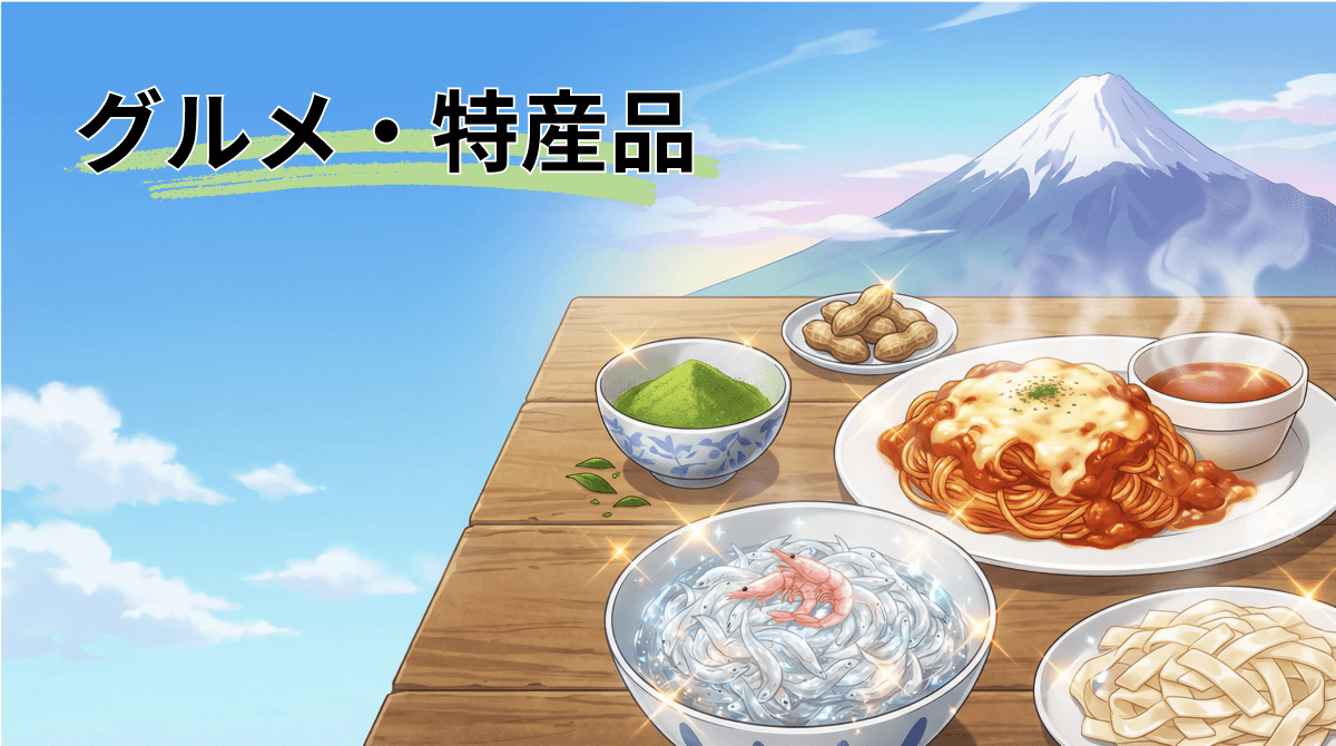 富士市のグルメ・特産品カテゴリ